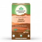 Organic India AYUSH KWATH 25 Tea Bags, Immunity Booster Infusion Bags